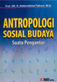 Image of Antropologi Sosial Budaya