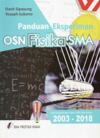 Image of Panduan Eksperimen OSN Fisika SMA