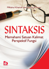Image of sintaksis memahami satuan kalimat perspektif fungsi