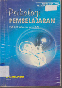 Image of Psikologi Pembelajaran