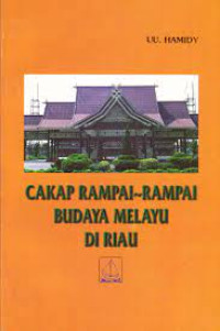 Image of Cakap rampai-rampai budaya melayu di riau